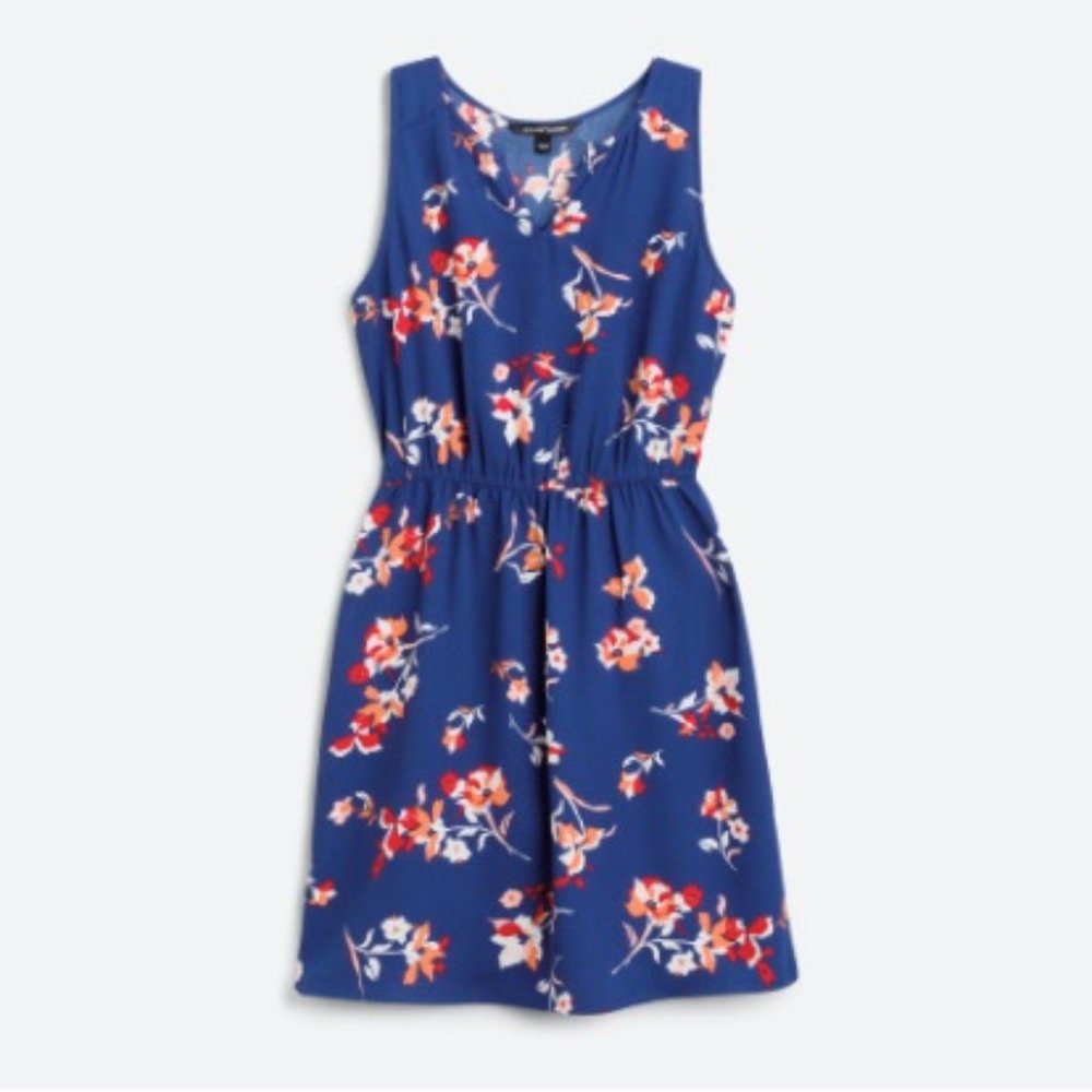 Trisha Split Neck Dress